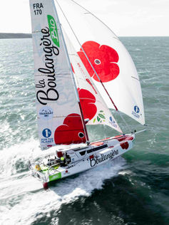 Amélie Grassi (La Boulangère Bio), 7e de The Transat CIC en Class40 (avant jury)