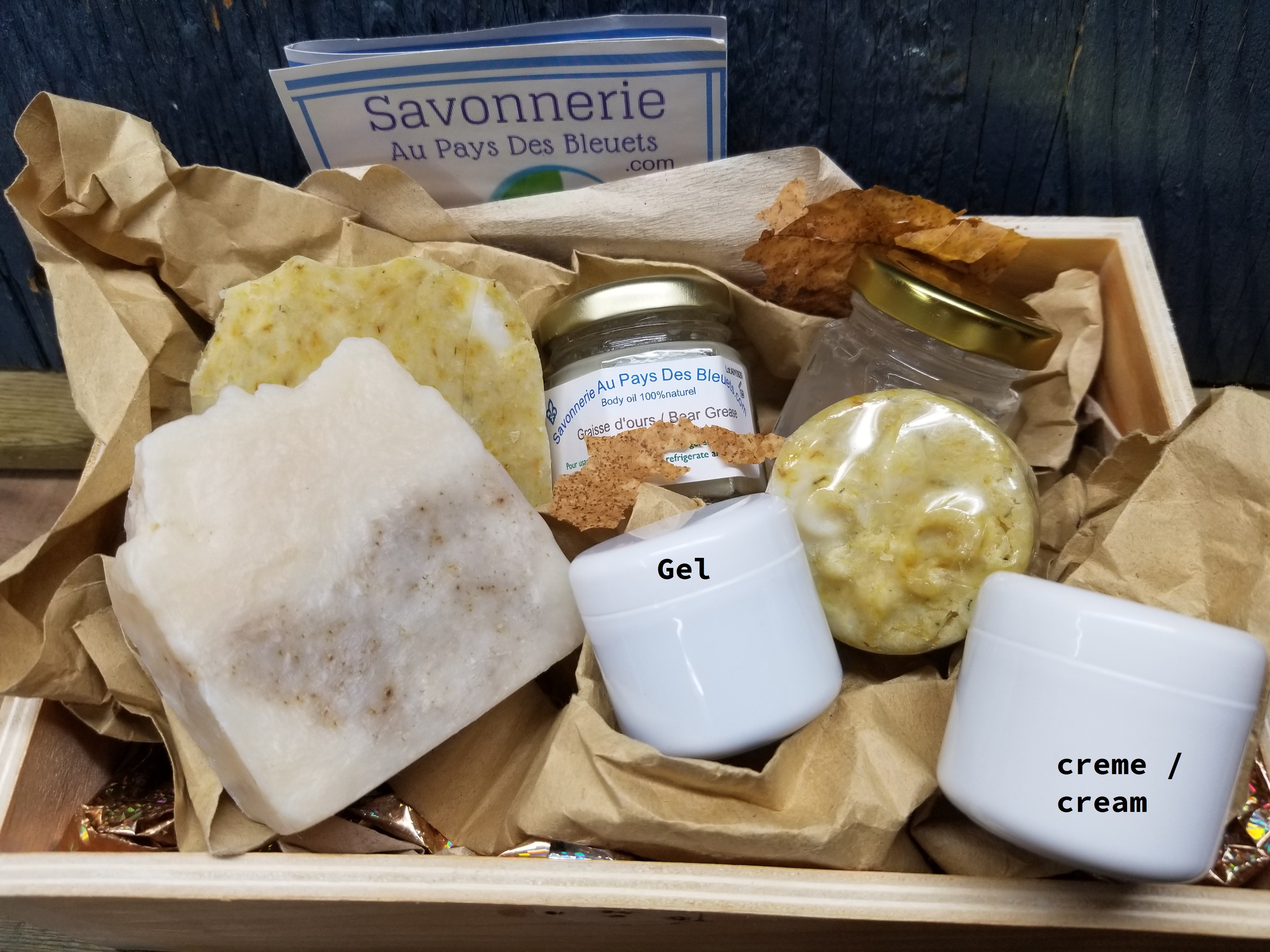 Cadeau - Boîte pour l’eczéma, le psoriasis et les irritations de la peau