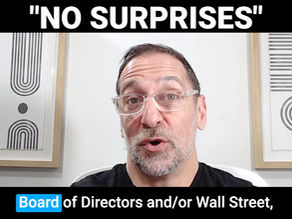 No Surprises: Revenue & Discipline