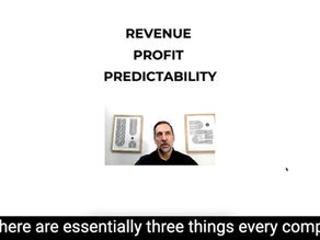 Revenue - Profit -Predictability