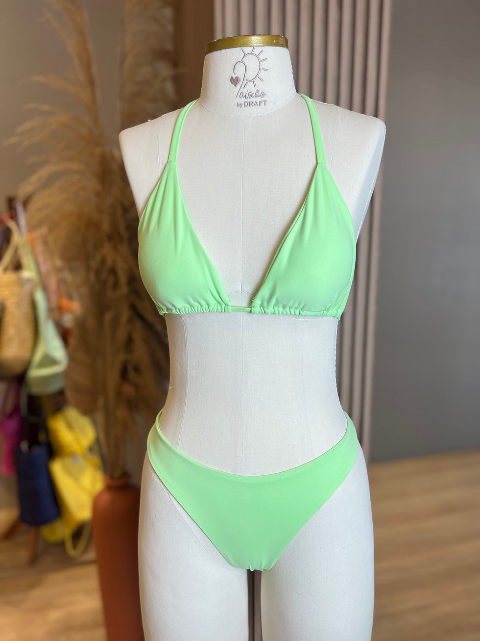Biquini Tanga Luana Verde 4075