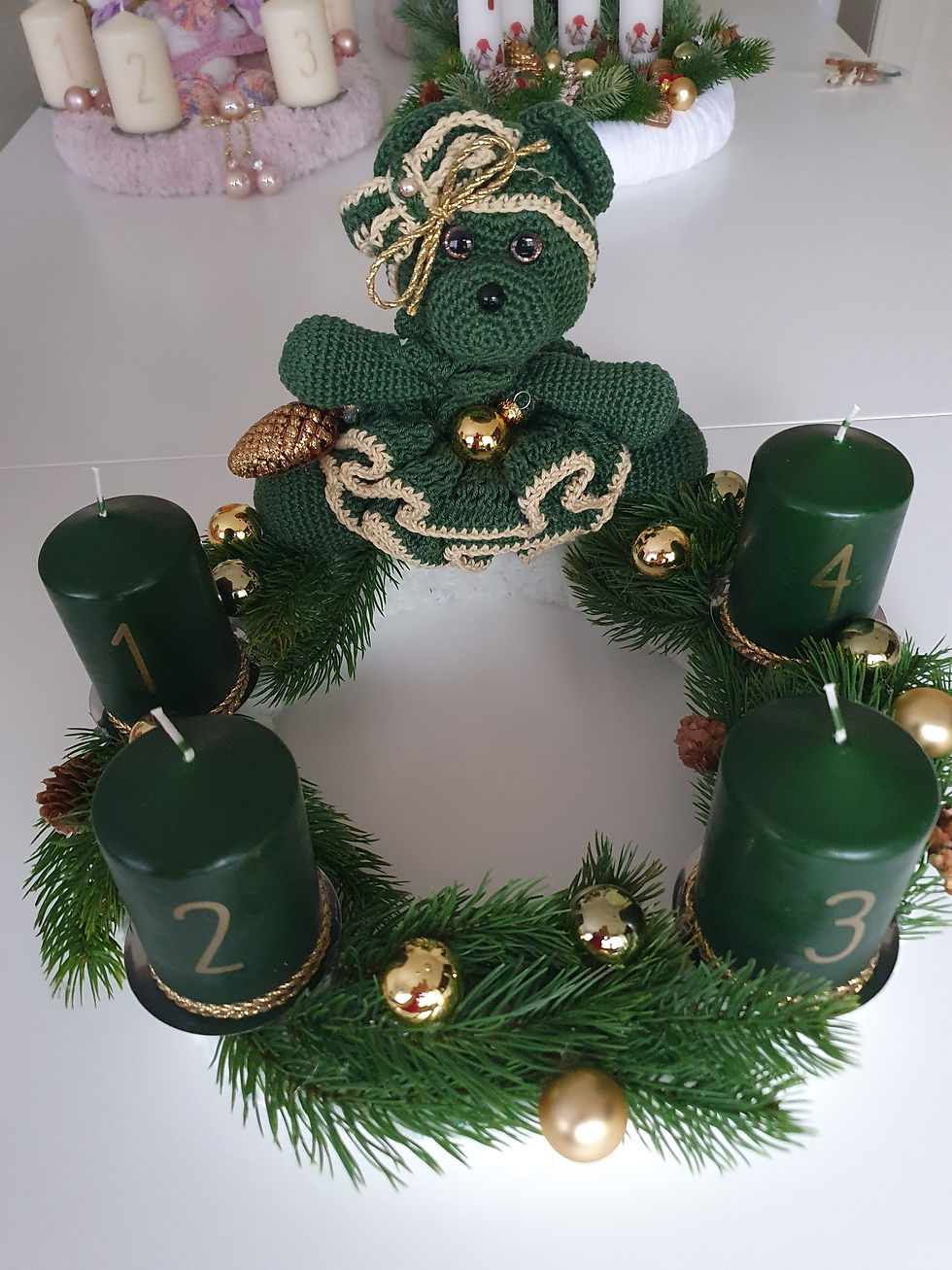 Miniaturbild: Adventskranz🕯✨️🎄