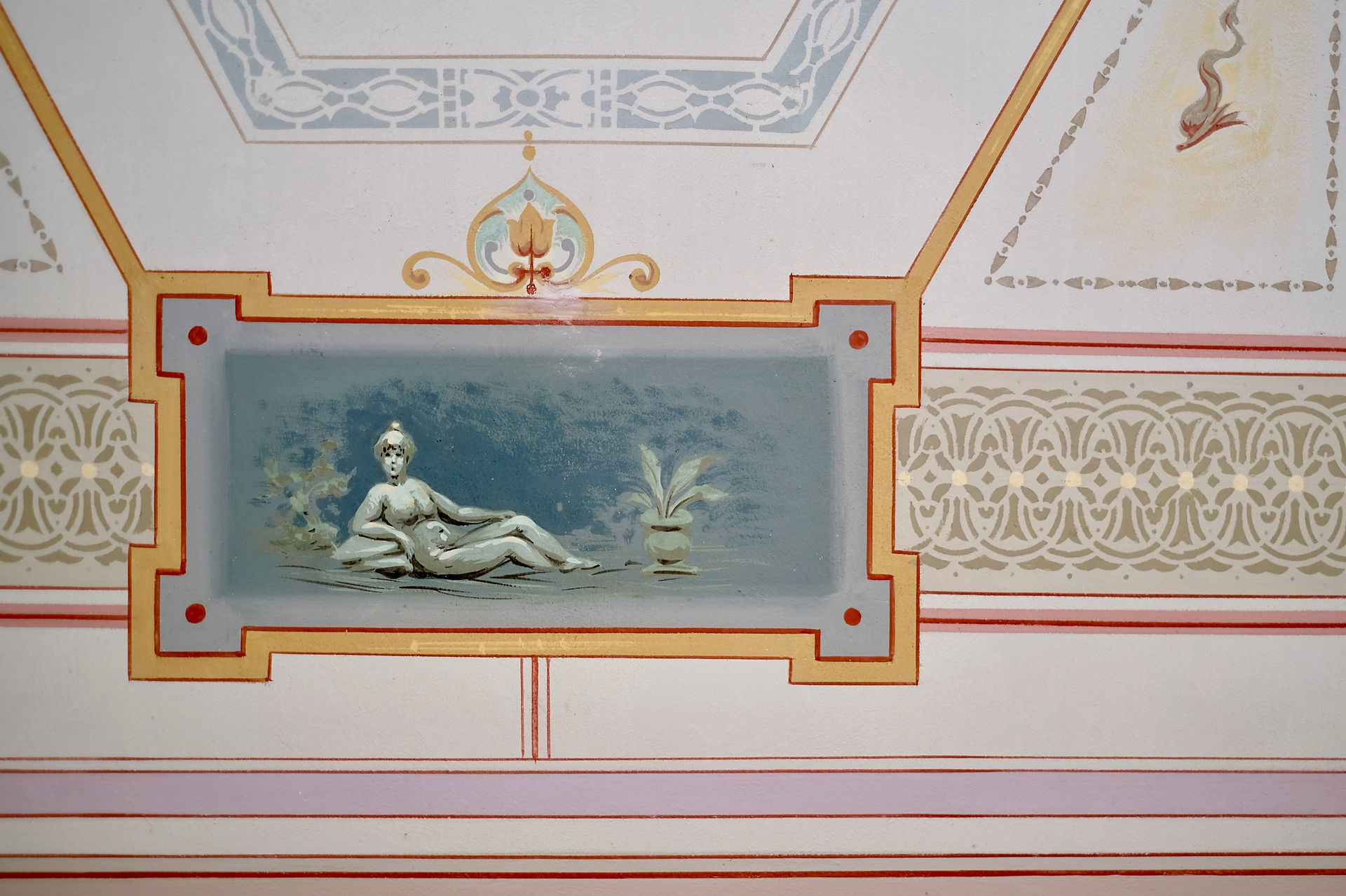 pittura storica del soffitto