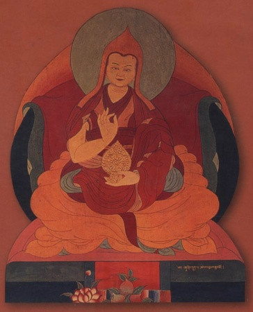The Sixth Dalai Lama Tsangyang Gyatso Thangka