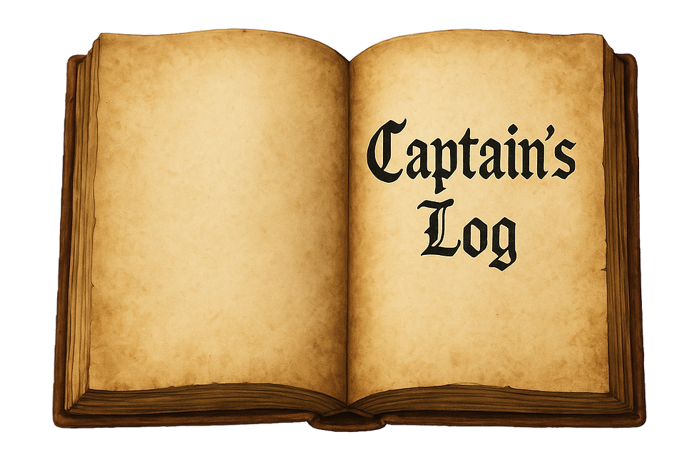 Captains Log Book