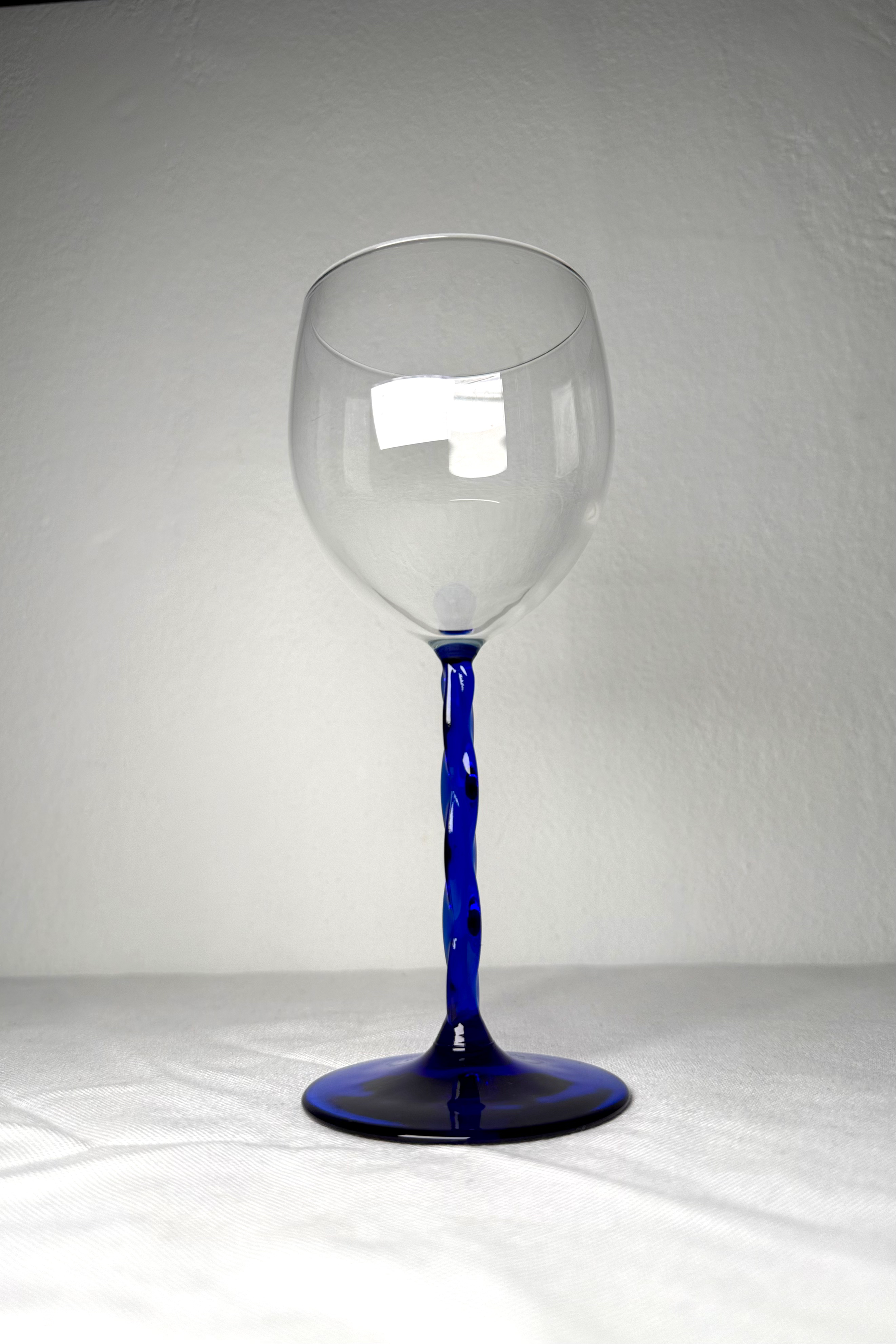 twisted stem goblets