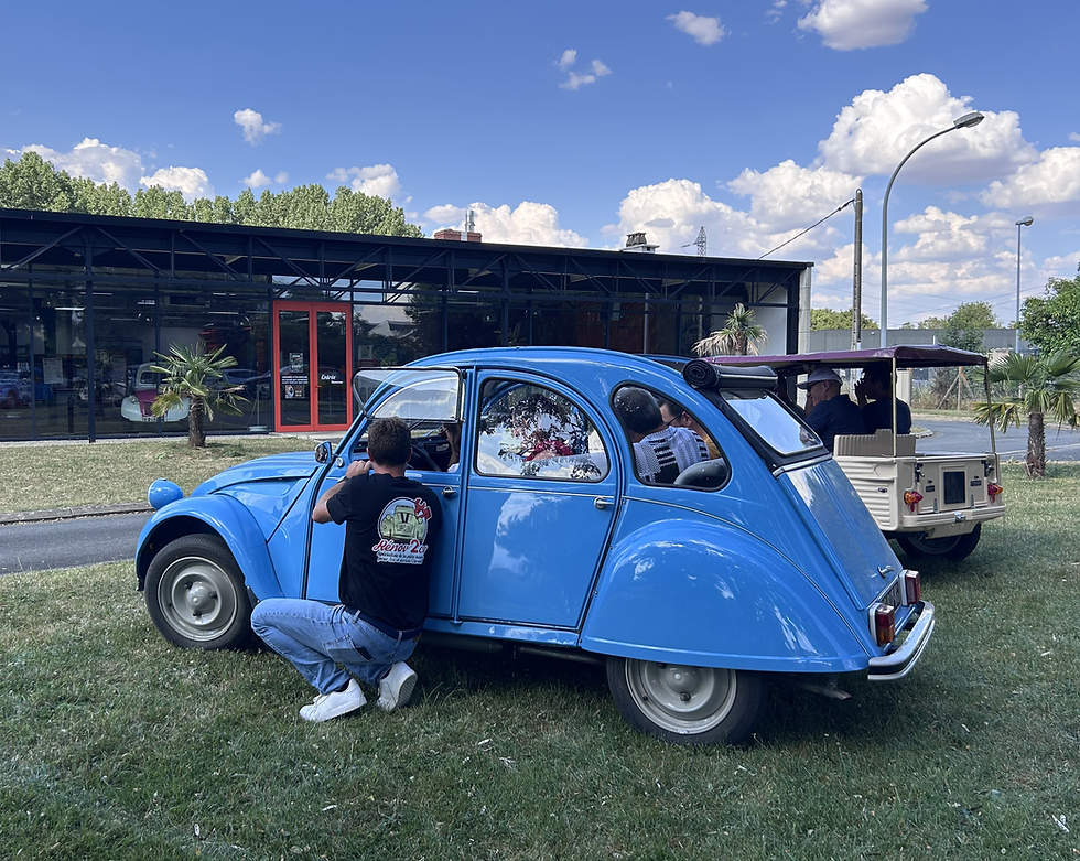 Terres Inovia en 2cv dans Châteauroux !
