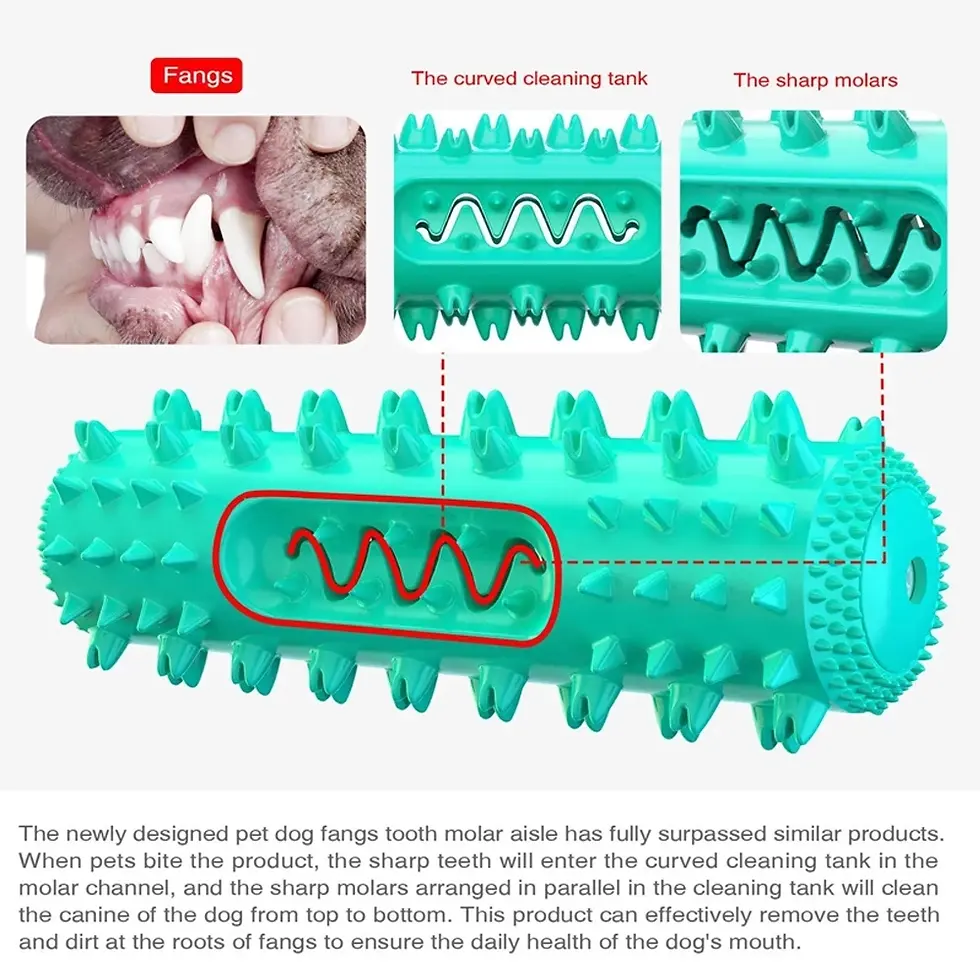 Thumbnail: Sea Star Pet Dog Toys Squeaky Sound Toy Oral Care Teeth Cleaning Chew Toys