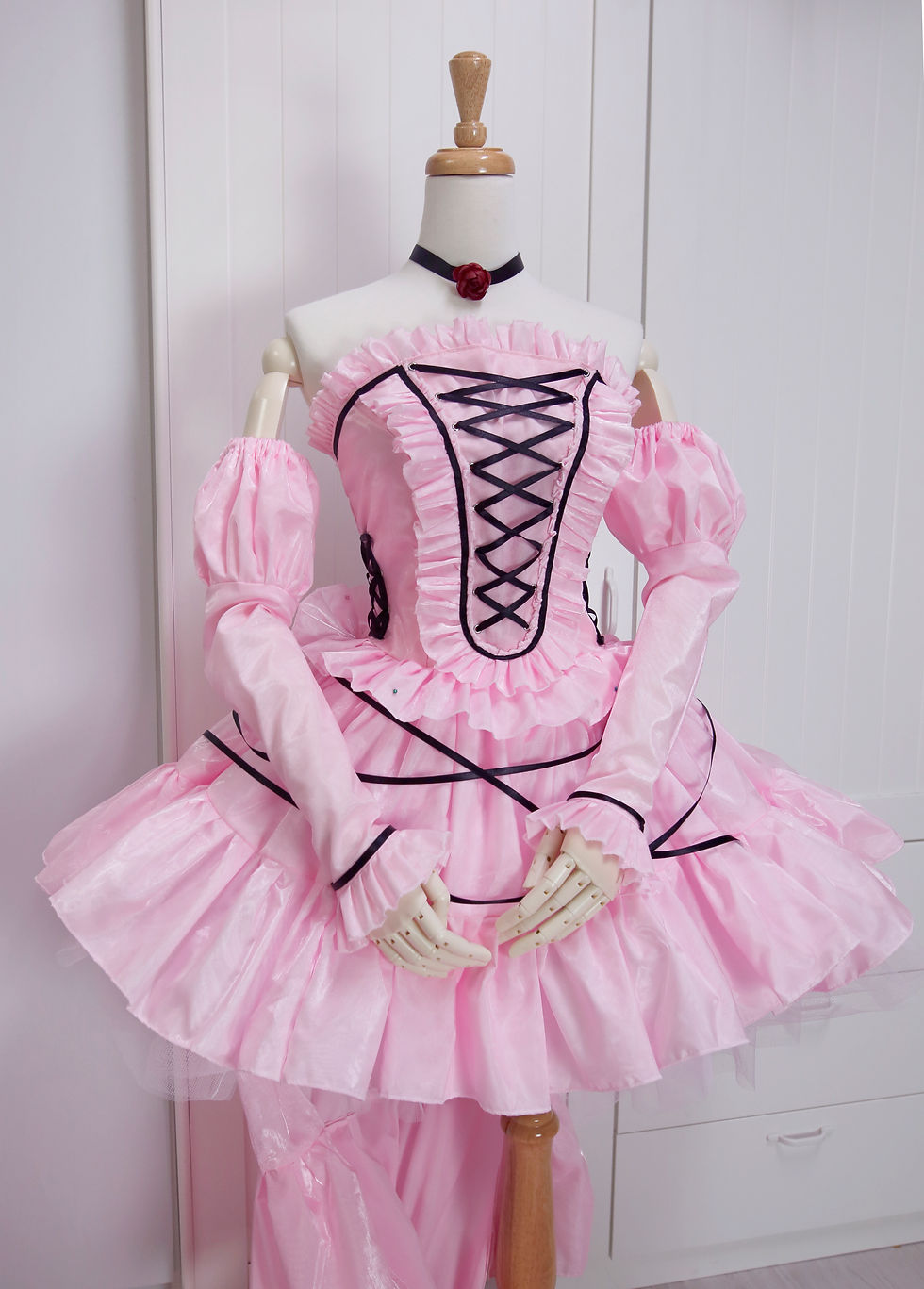 Thumbnail: 【Chobits 】粉紅大拖尾畫冊版禮服 / 小唧 chi / 艾兒坦