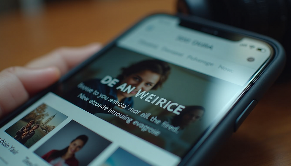 Mobile Website Design Tailored for Success