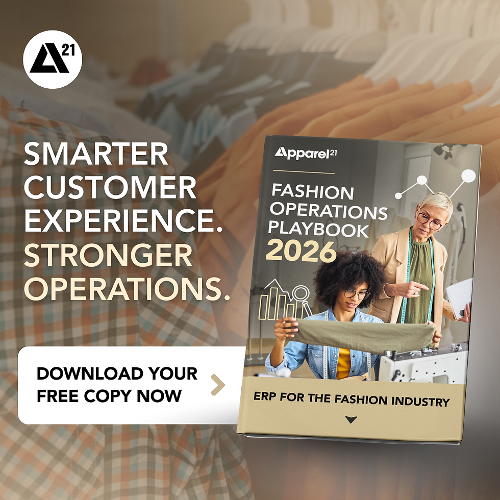 Fashion Operations Playbook 2026
