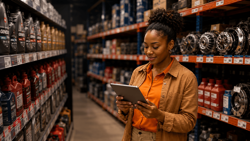 automotive parts distribution software banner