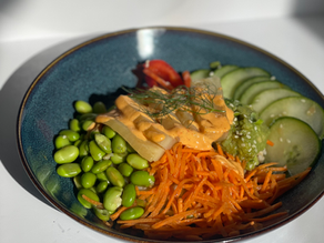 Cold Smoked Turbot Poke Bowl