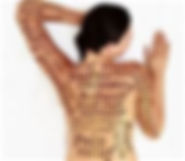 Client recovering from pain after massage