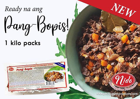 Nidas bopis minced pig lungs and heart 1kg