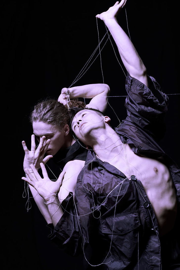 James Pett & Travis Clausen-Knight ©︎Alexandre Magazine