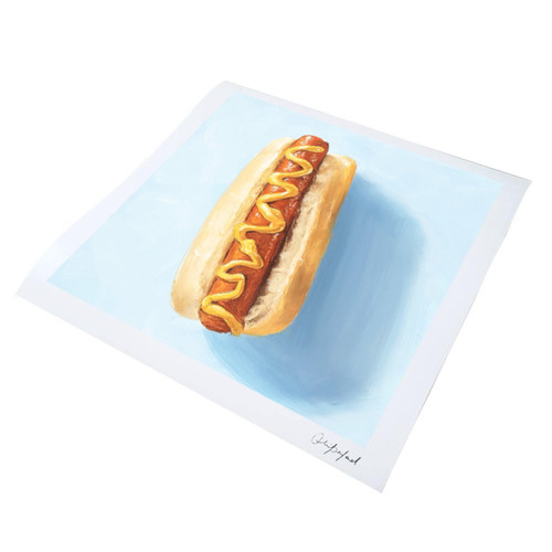Hotdog - print | OLIVIA BERESFORD