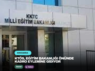 KTÖS, Eğitim Bakanlığı Önünde Kadro Eylemine Gidiyor