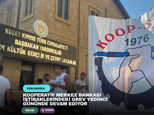 Kooperatif Merkez Bankası iştiraklerindeki grev yedinci gününde devam ediyor