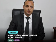 Cahitoğlu'ndan yangın açıklaması