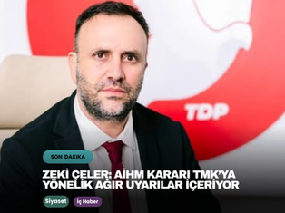 Zeki Çeler: AİHM Kararı TMK’ya Yönelik Ağır Uyarılar İçeriyor