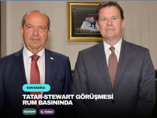 Tatar-Stewart görüşmesi Rum basınında