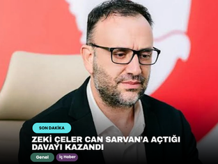 Zeki Çeler Can Sarvan’a açtığı davayı kazandı 