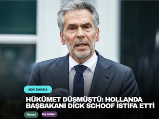 Hükümet düşmüştü: Hollanda Başbakanı Dick Schoof istifa etti