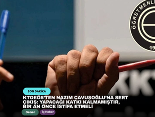 KTOEÖS’ten Nazım Çavuşoğlu’na sert çıkış: Yapacağı katkı kalmamıştır, bir an önce istifa etmeli