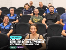 LTB Acil Durum Müdahale Merkezi Ekibi İlk Yardım Eğitimini tamamlıyor