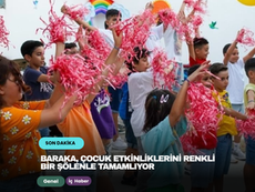 Baraka, çocuk etkinliklerini renkli bir şölenle tamamlıyor