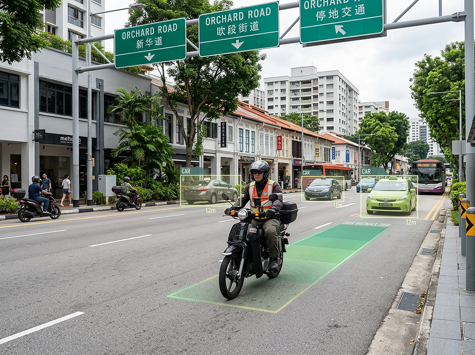 Motorcycle ADAS and ARAS How AI Is Revolutionizing Safety
