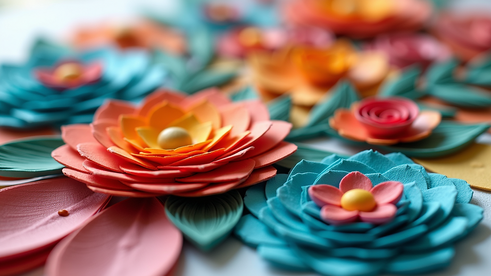 Discover Unique Handmade Paper Quilling Art Techniques