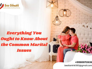 Everything You Ought to Know About the Common Marital Issues