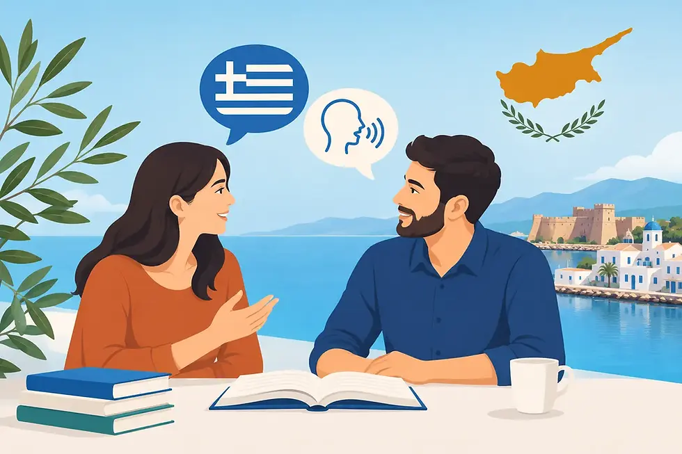 Greek Integration in Cyprus Starts With Language
