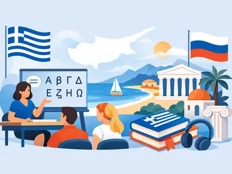 Greek Lessons for Russian Speakers in Cyprus