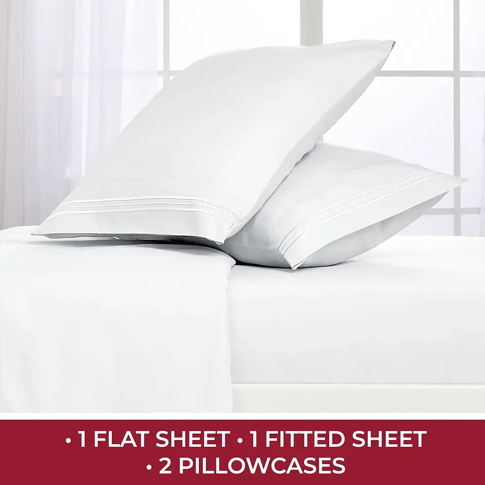 Thumbnail: 100% Microfiber Luxury Hotel-Style Bedsheets