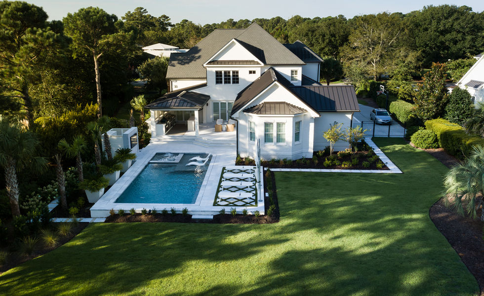 Beautiful pool design in NC by Drew Holmgren