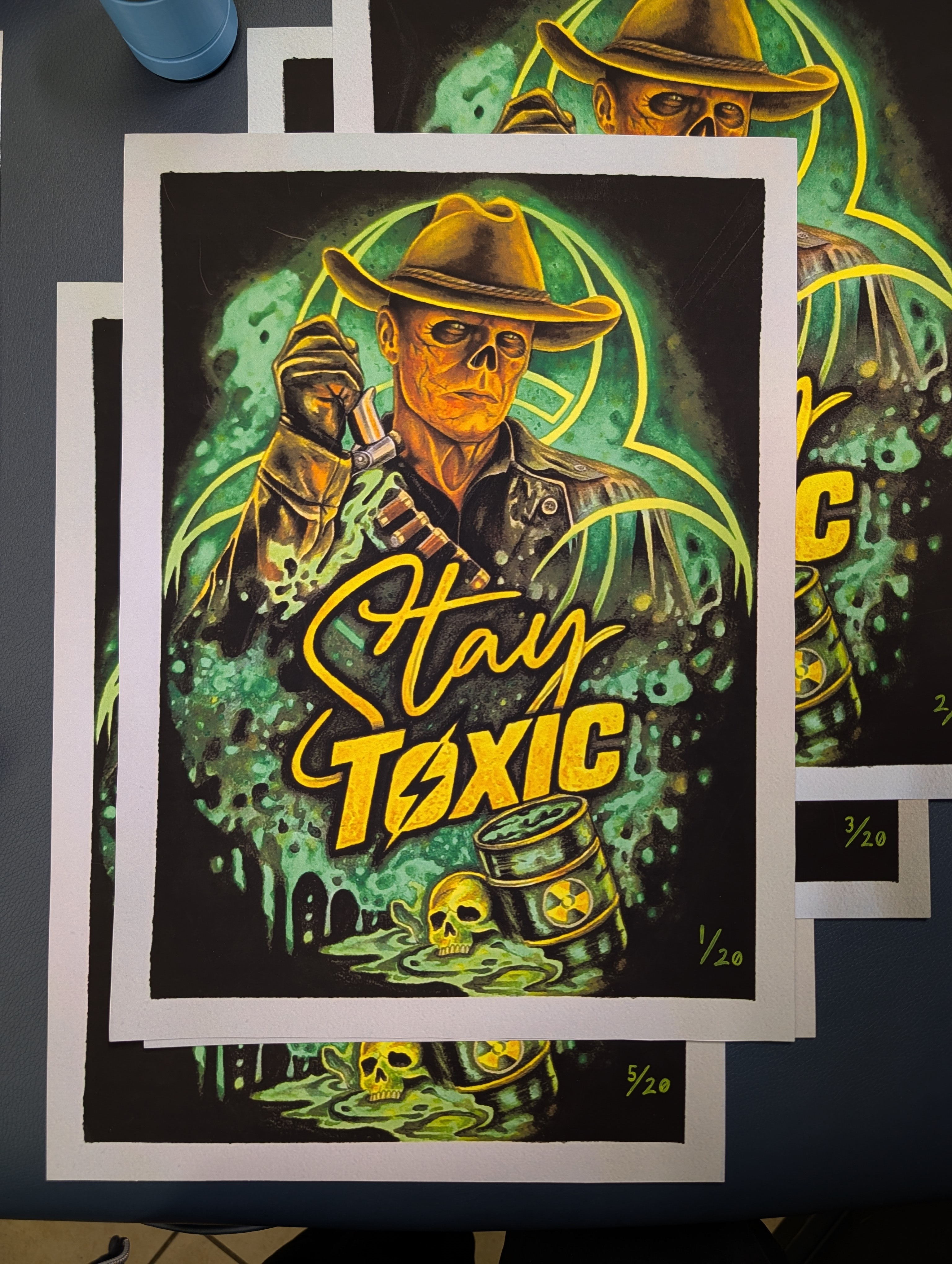 Toxic Print Large 12x16