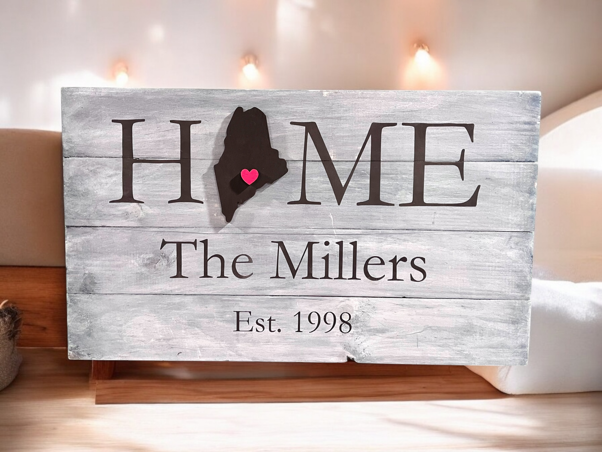 Custom Last Name with 3d State