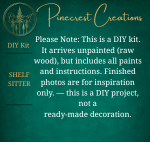Thumbnail: 3D Sunflower Craft Kit – Complete Set: Paint, Glue, Brushes & Wood