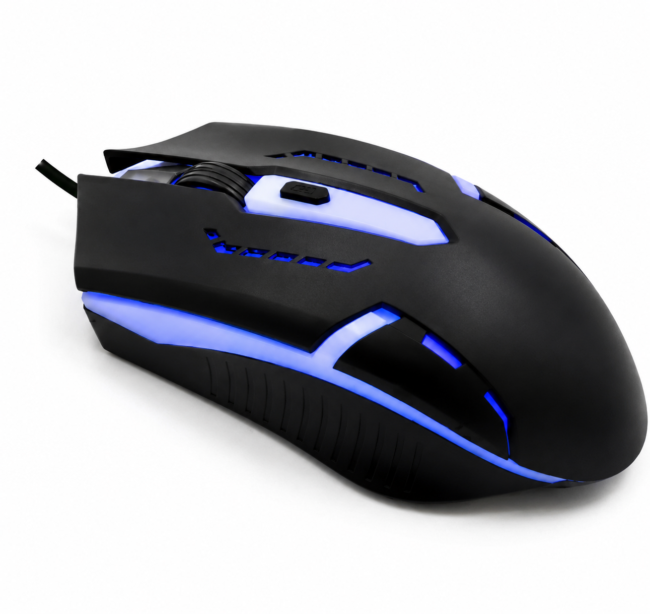 Mouse Com Fio Gamer USB Led RGB DPI-1600-2400-3200