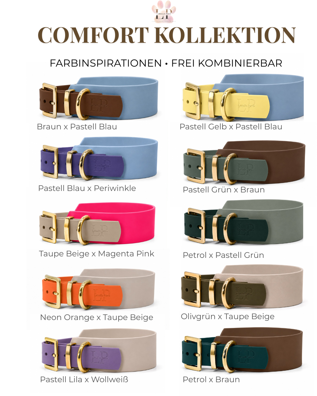 BIOTHANE®-HALSBAND COMFORT