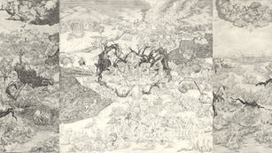 Floating  City-Etching