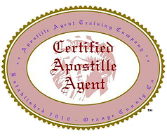 Certified Apostille Agent
