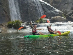 Ruta en kayak por la Cascada de Ezaro