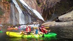 Visita en kayak para ver la Cascada de Ezaro