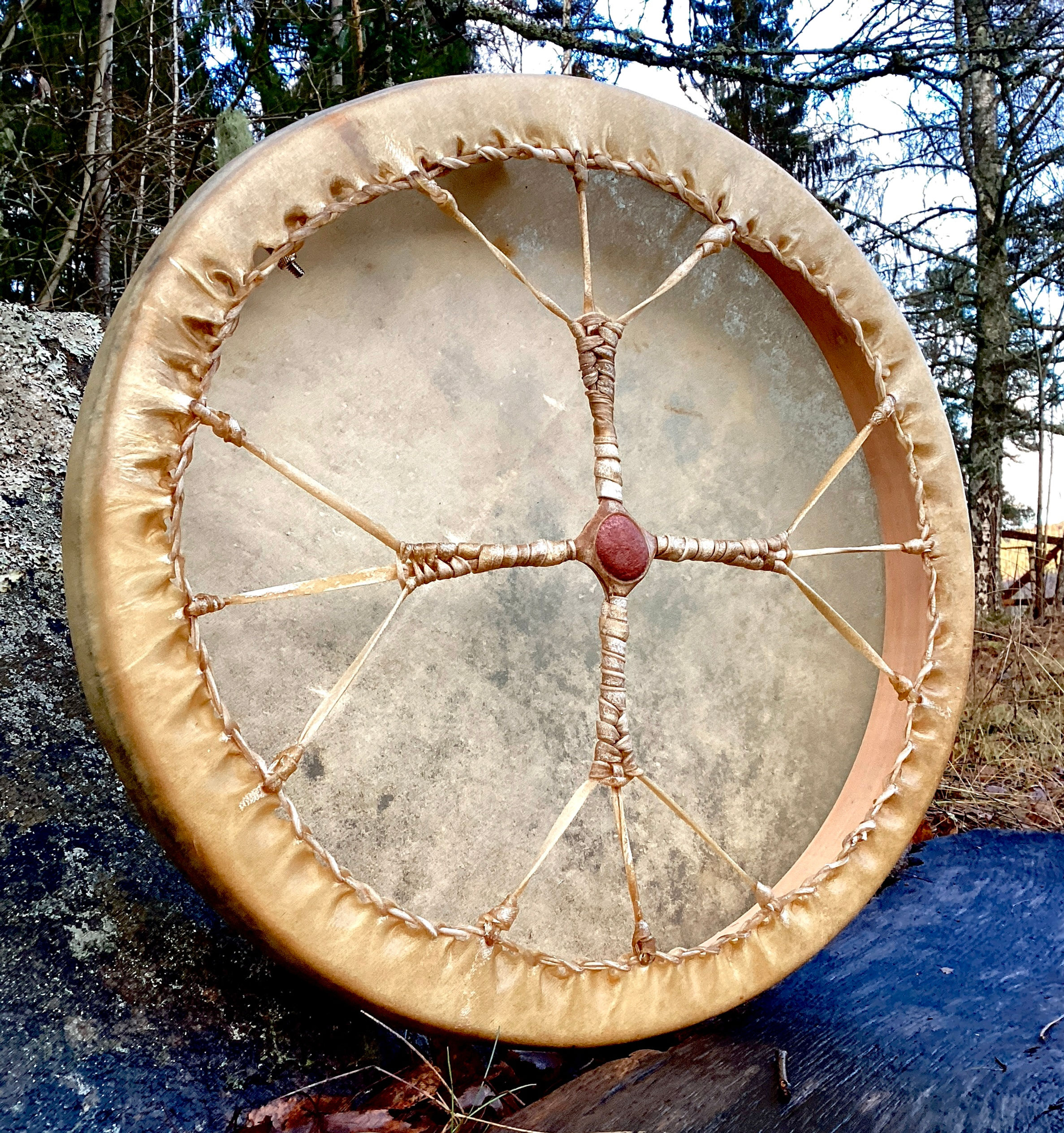 Deer skin drum / SOLD!
