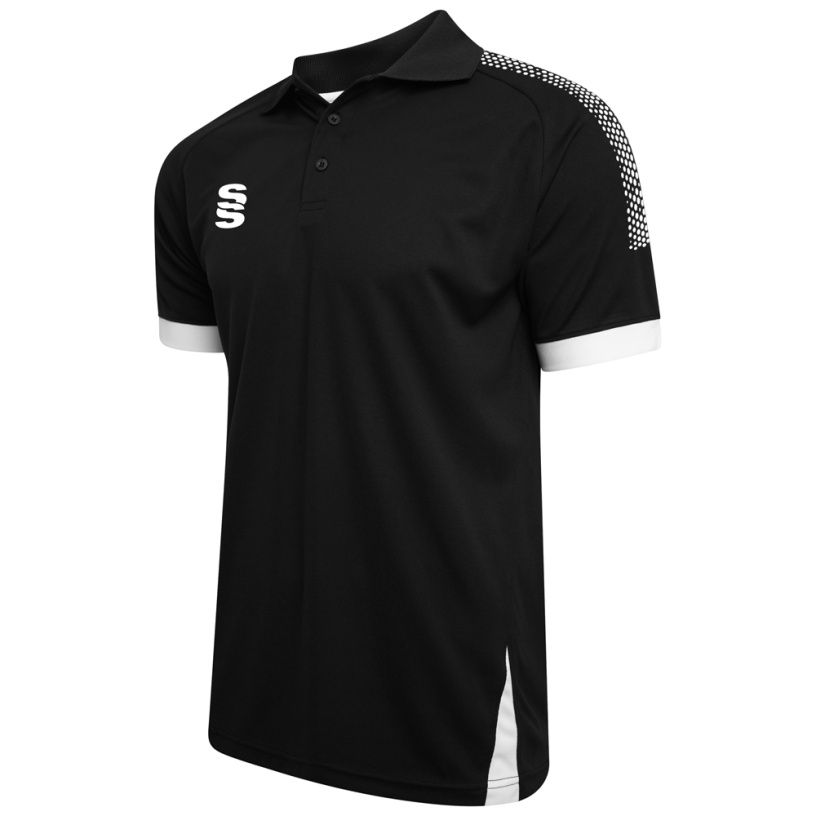 Thumbnail: Surridge 'Fuse' Men's Polo Shirt - Black
