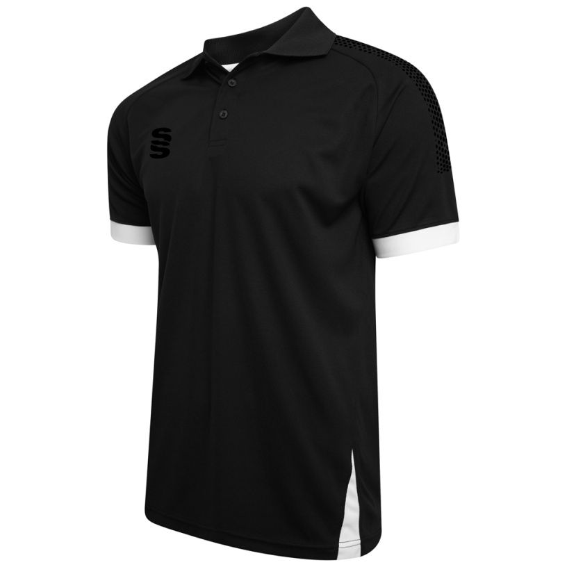 Thumbnail: Surridge 'Fuse' Men's Polo Shirt - Black